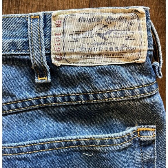 Men's RedHead Jeans 38" X 30" Classic Fit Dark Wash Work - Picture 3 of 4